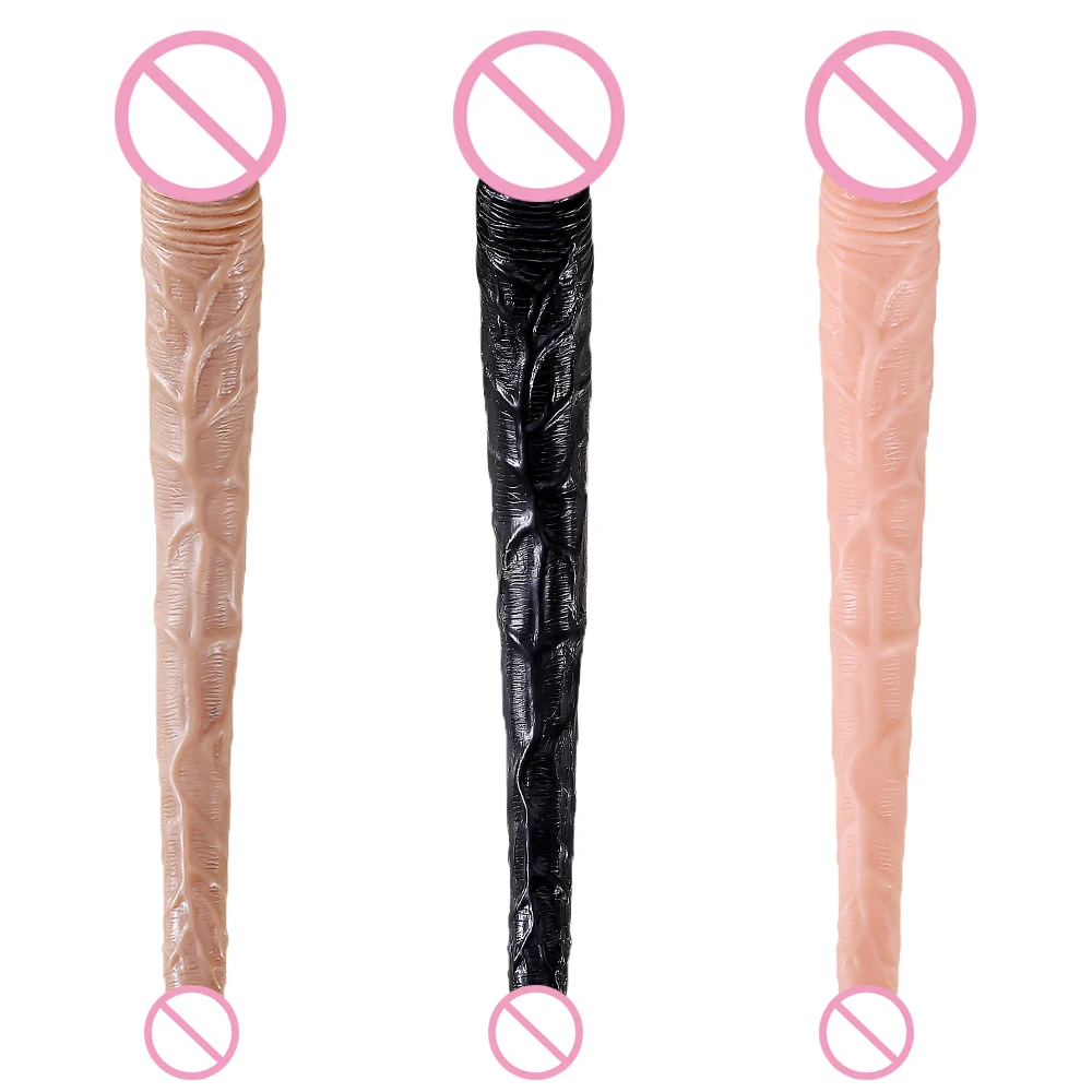 Реалистичный фаллоимитатор в форме U большой пенис Вагина анальный секс для