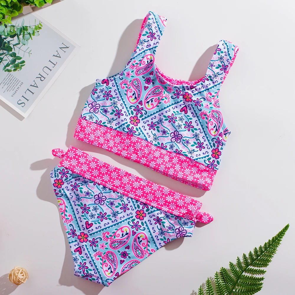 Купальник для девочек 3 От 2 до 12 лет месяцев хлопок цвет в ассортименте