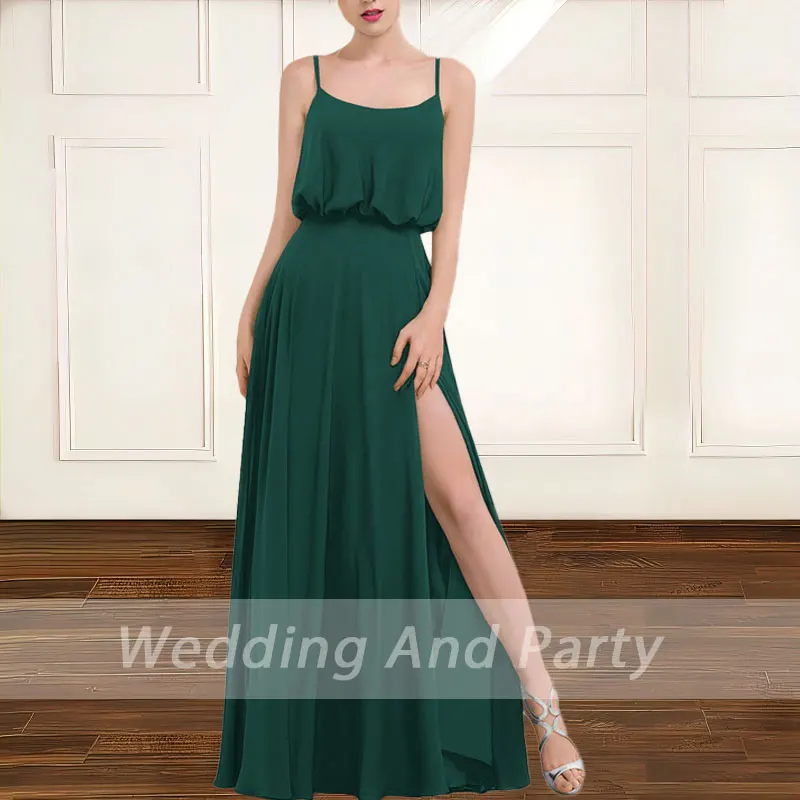 

Women's wedding party dress plus size chiffon long formal prom dress vestidos de fiesta de noche largos elegante