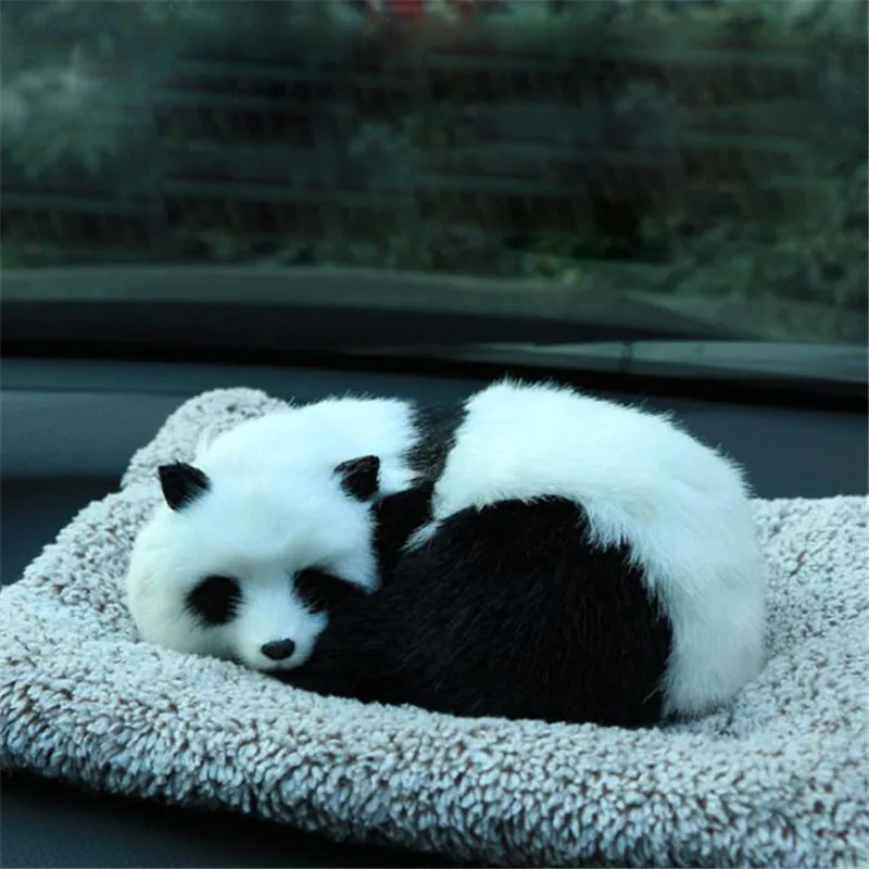 

Simulation Panda Bamboo Activated Charcoal Plush Doll Ornaments Cartoon Car Decoration Toys Air Freshener