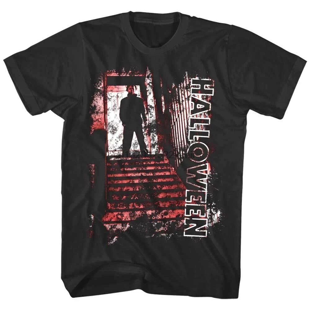 Мужская футболка Майкла Майерса тени из фильма Хэллоуин|Мужские футболки| |