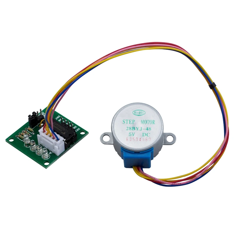 Новый 28BYJ-48 28BYJ48 DC 5V 4-фазный 5-проводной Шаговый двигатель с ULN2003 драйвер платы |