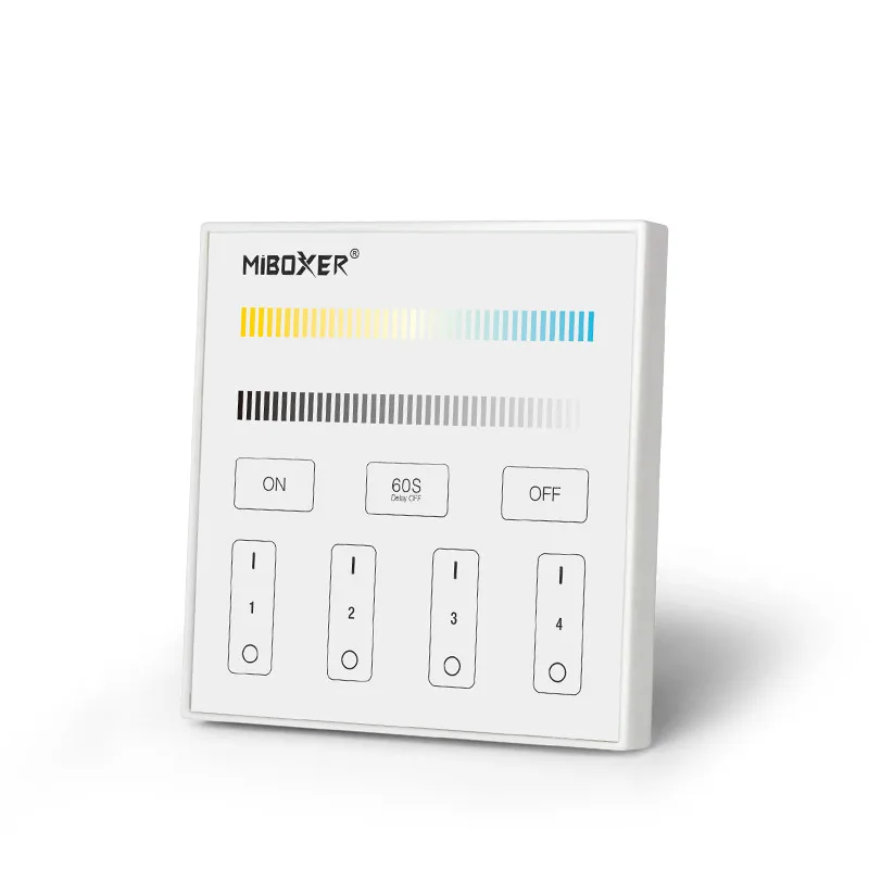 4 зоны отдельно Цветовая температура контроллер DMX512 для одного цвета подстветка