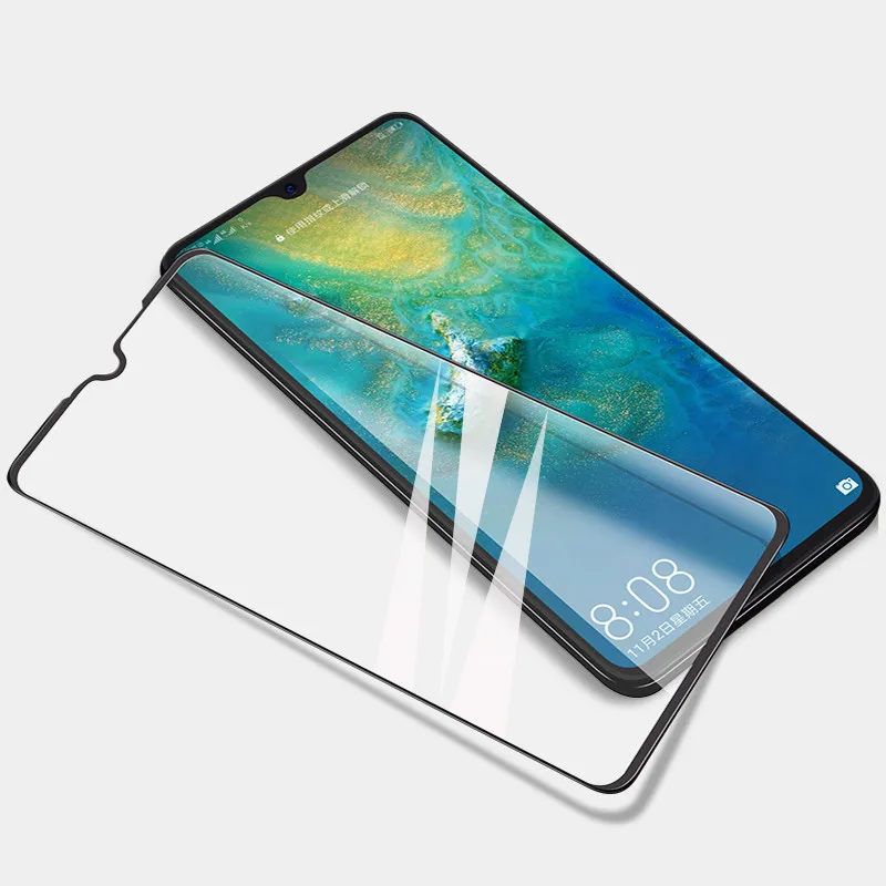 

3PCS Full Cover Tempered Glass For Huawei P30 P40 Lite P20 Pro Glass Screen Protector For Huawei Mate 20 30 Lite P Smart Glass P