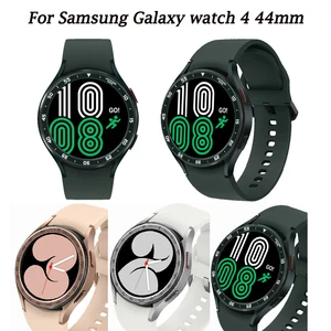 Metal Outer Edge Cover Bezel Ring Dial Scale Speed Tachymeter Protective Case For Samsung Galaxy Watch4 44mm Bezel Rings Protect