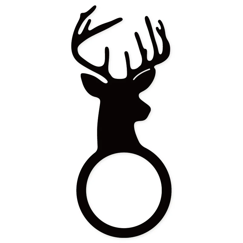 Кольцо с головой оленя металлические режущие штампы трафареты для поделок