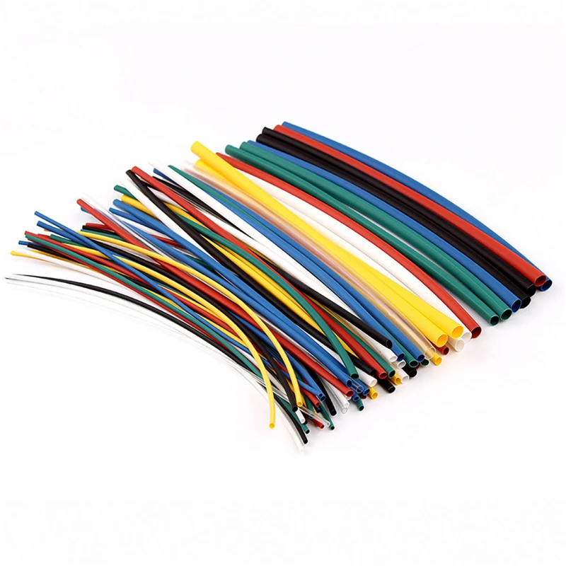 

70pcs Assortment Electronic 2:1 Wrap Wire Cable Insulated Polyolefin Heat Shrink Tube Ratio Tubing Insulation Shrinkable Tubes