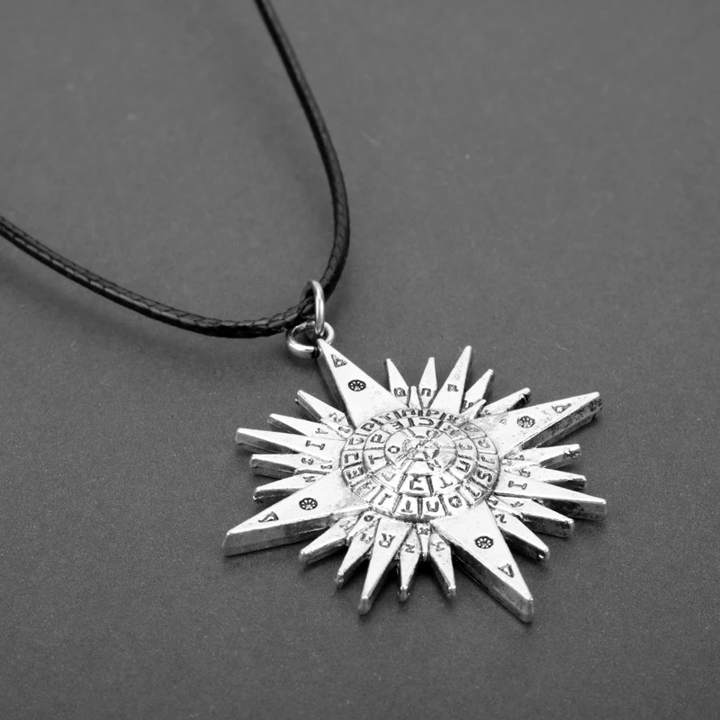 Аниме ожерелье ювелирные изделия черный Батлер Волшебный Массив D. Серый-мужской