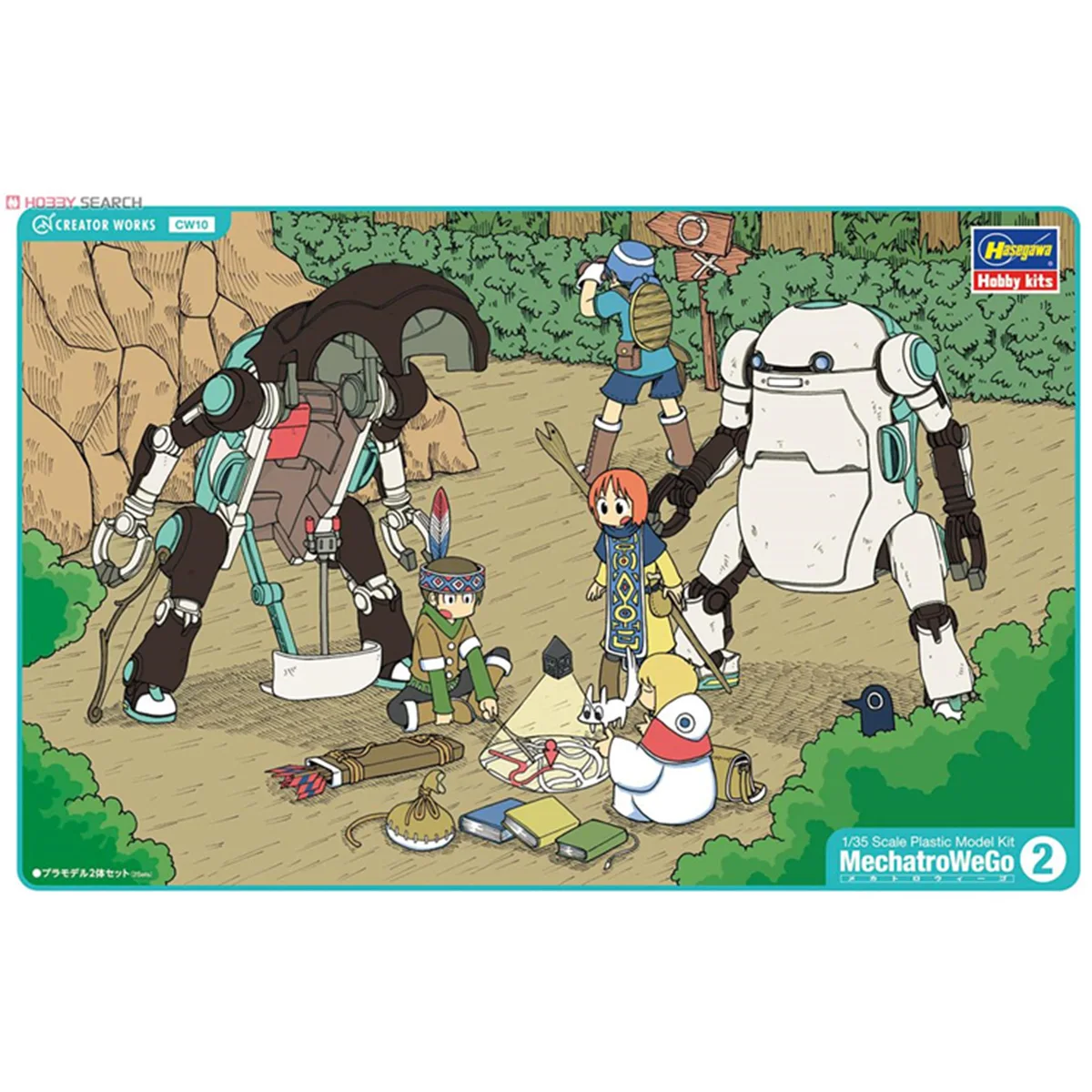 Фигурка Хасегава CW10 1/35 WEGO № 2 молочный какао черно-белая Сборная модель | Игрушки
