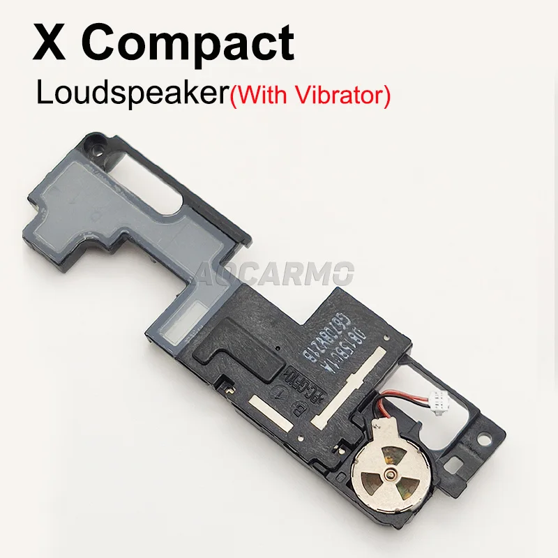 Aocarmo Top Ear Speaker Earpiece Bottom Loudspeaker With Vibrator Buzzer Flex Cable For Sony Xperia X Compact Mini F5321 XC 4.6" |