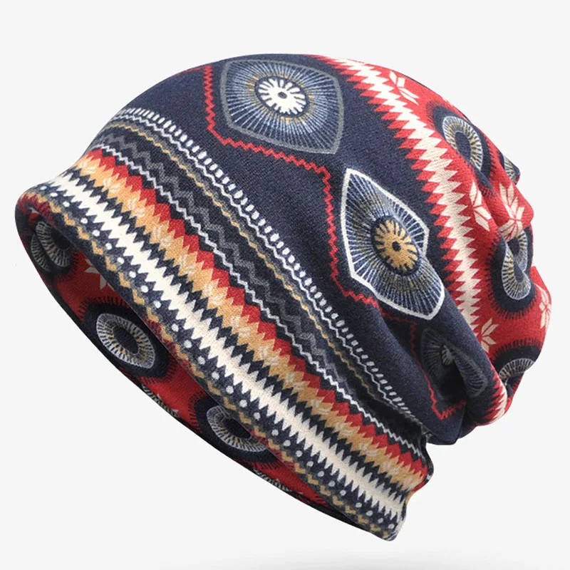 Тюрбан шапка шейный платок двойного назначения хвостик уникальный принт Уличная