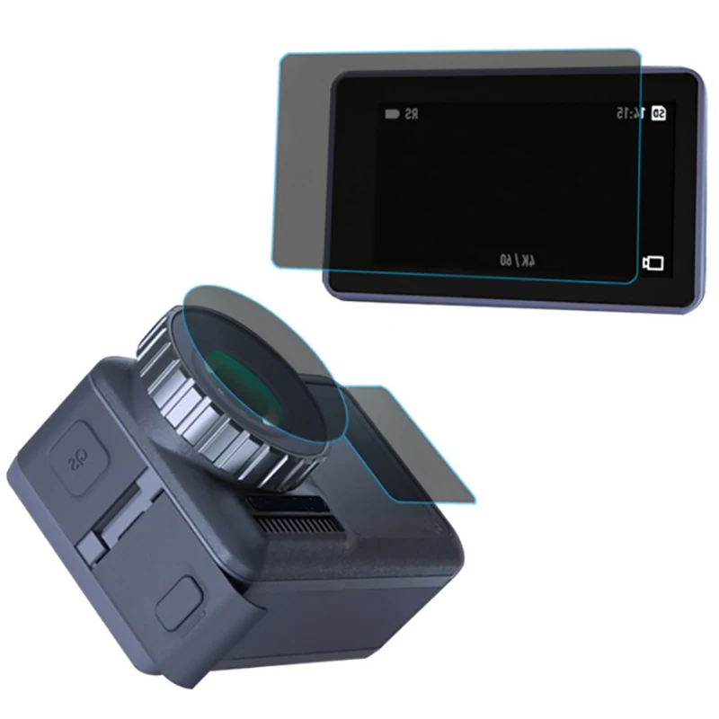 Защитный чехол из закаленного стекла для объектива экшн-камеры Dji Osmo Защитная