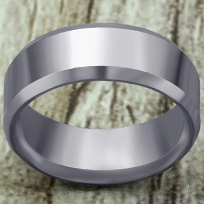 8mm Bright -silver Модные Простые матовые кольца из нержавеющей стали 316L для женщин, ювелирные изделия,, вечерние, подарок, Прямая поставка - Цвет основного камня: 8mm Bright -silver