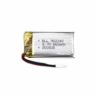 1s 3 7v 550mah lipo battery for sp300 zf04 gesture sensing quadcopter drone battery spare parts
