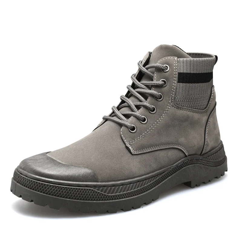 

Осень-зима 2021 мужские высокие ботинки Dr. Martens в стиле пустыни повседневная мужская обувь ретро военные ботинки мужские боевые ботинки