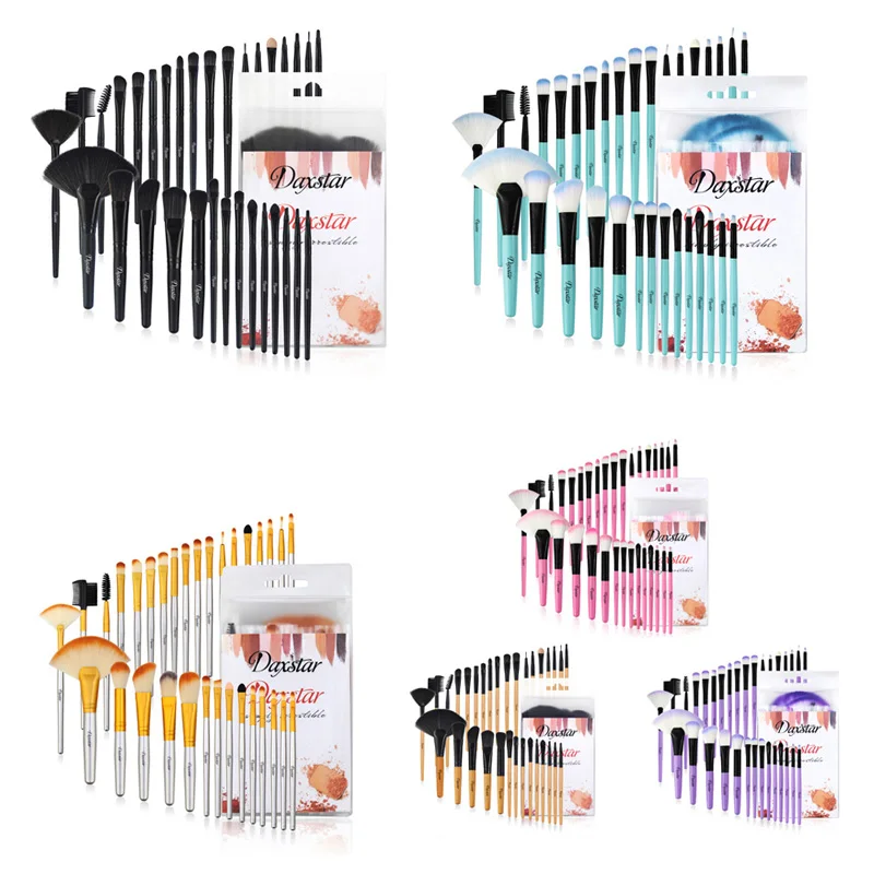 

32pcs Pro Makeup Brushes Cosmetic Eye Face Powder Foundation Brushes Liner Shader Crease Shadow Foundation Brush