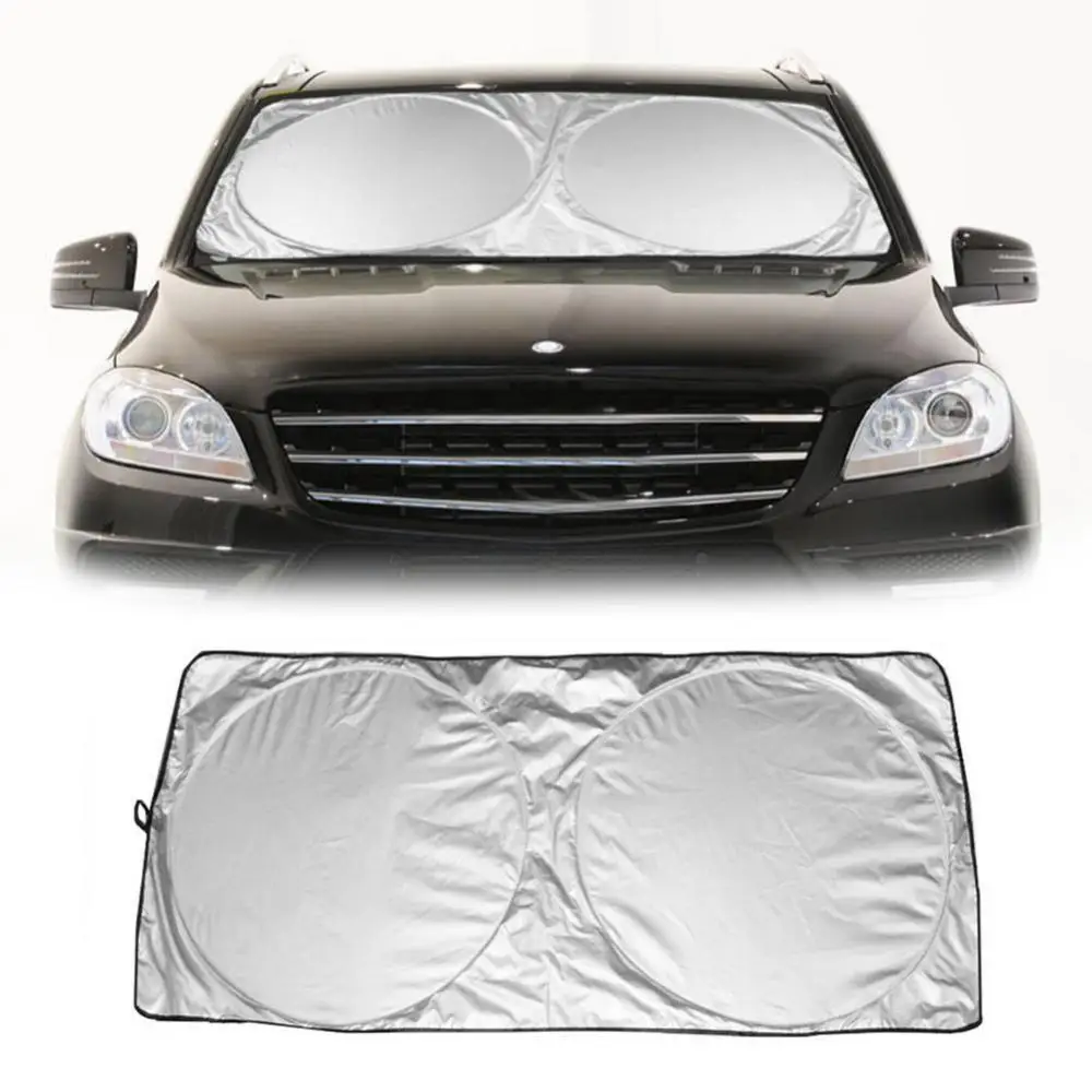 

Foldable Heat Sun Shade Truck Van Car Front Windshield Visor Cover Protector