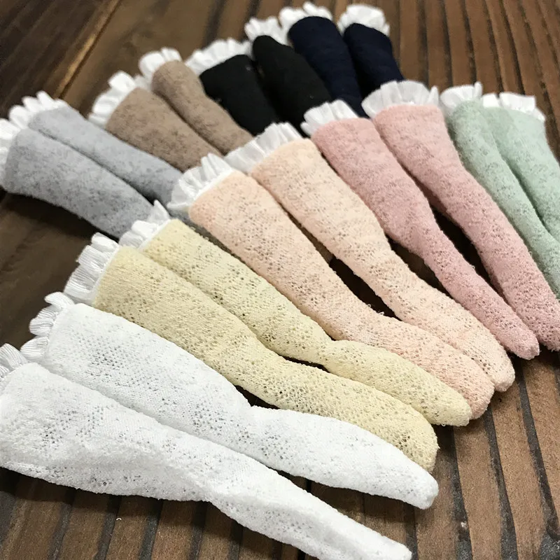 

Blyths Мода маленькая ткань Озон OB/Momoko многоцветный кружевные носки для куклы, одежда