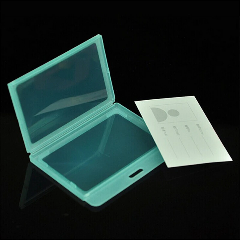

New Women's waterproof id holder lanyard men's business card holders plastic porte badge for admission cards cover on license
