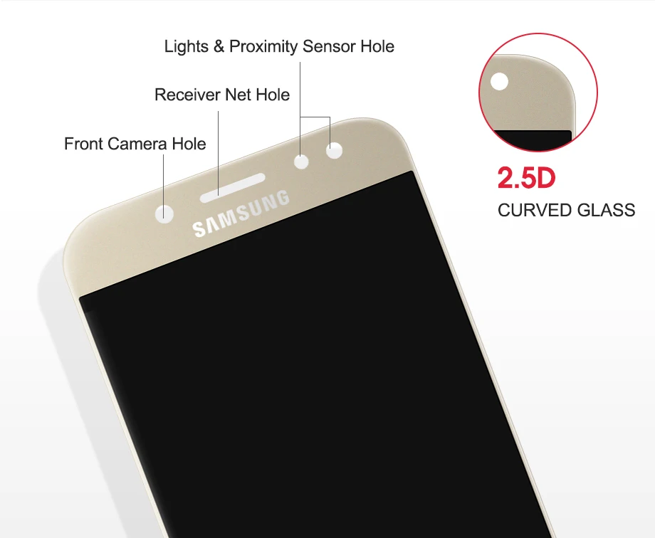 Adjustable Brightness TFT For 5.2'' Samsung Galaxy J5 LCD Display+ Touch Screen Digitizer Replacement For J5 Pro J530