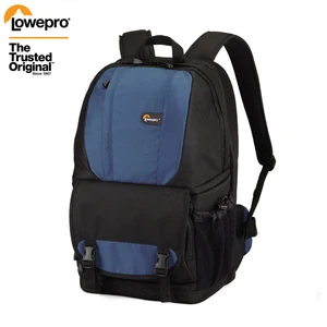 wholesale genuine lowepro fastpack 250 aw blue photo dslr camera bag digital slr backpack laptop 15 4 with all weather cover free global shipping