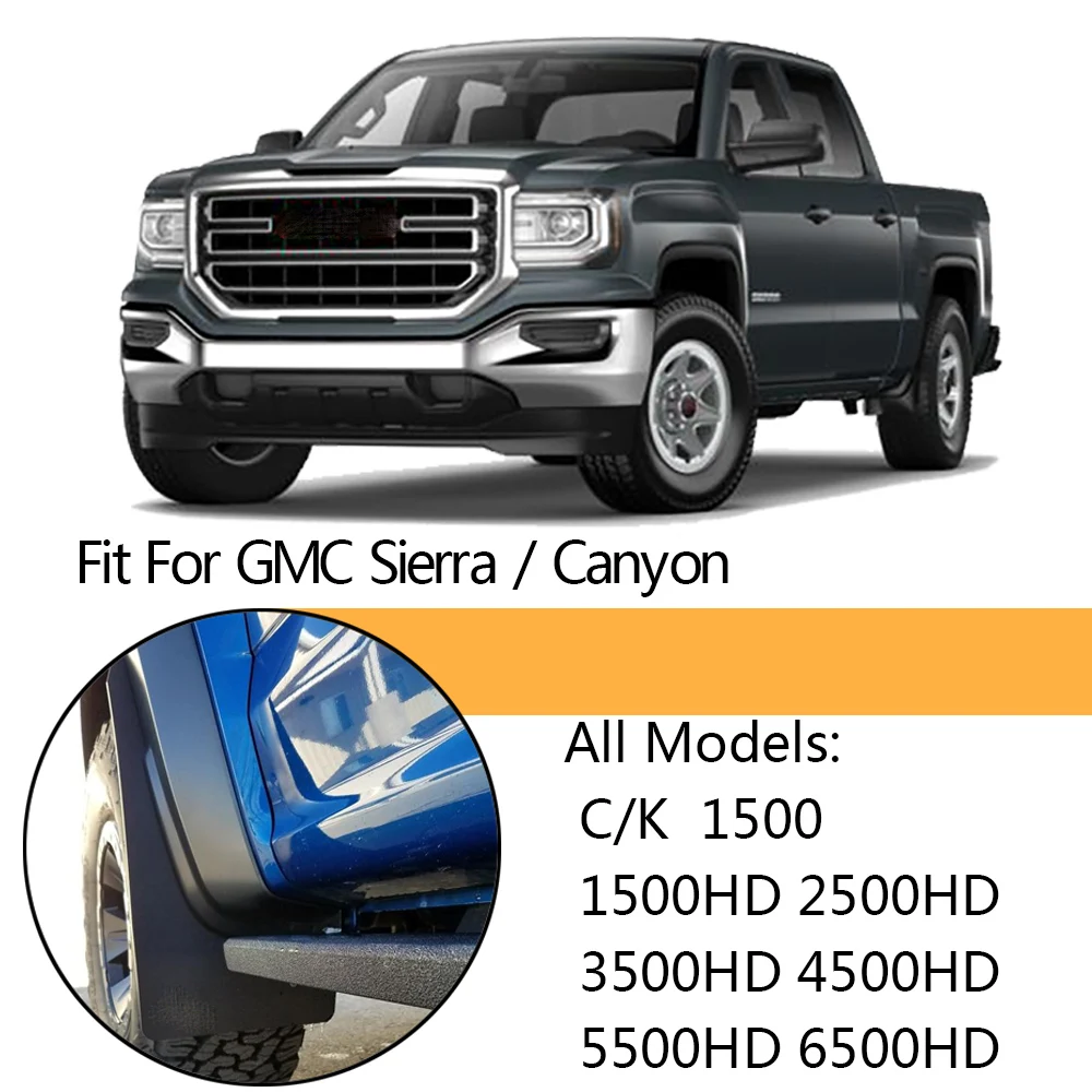 Брызговики для GMC C/K Sierra Canyon 1500 2500 1500HD 5500HD 6500HD HD C3 Denali | Автомобили и мотоциклы