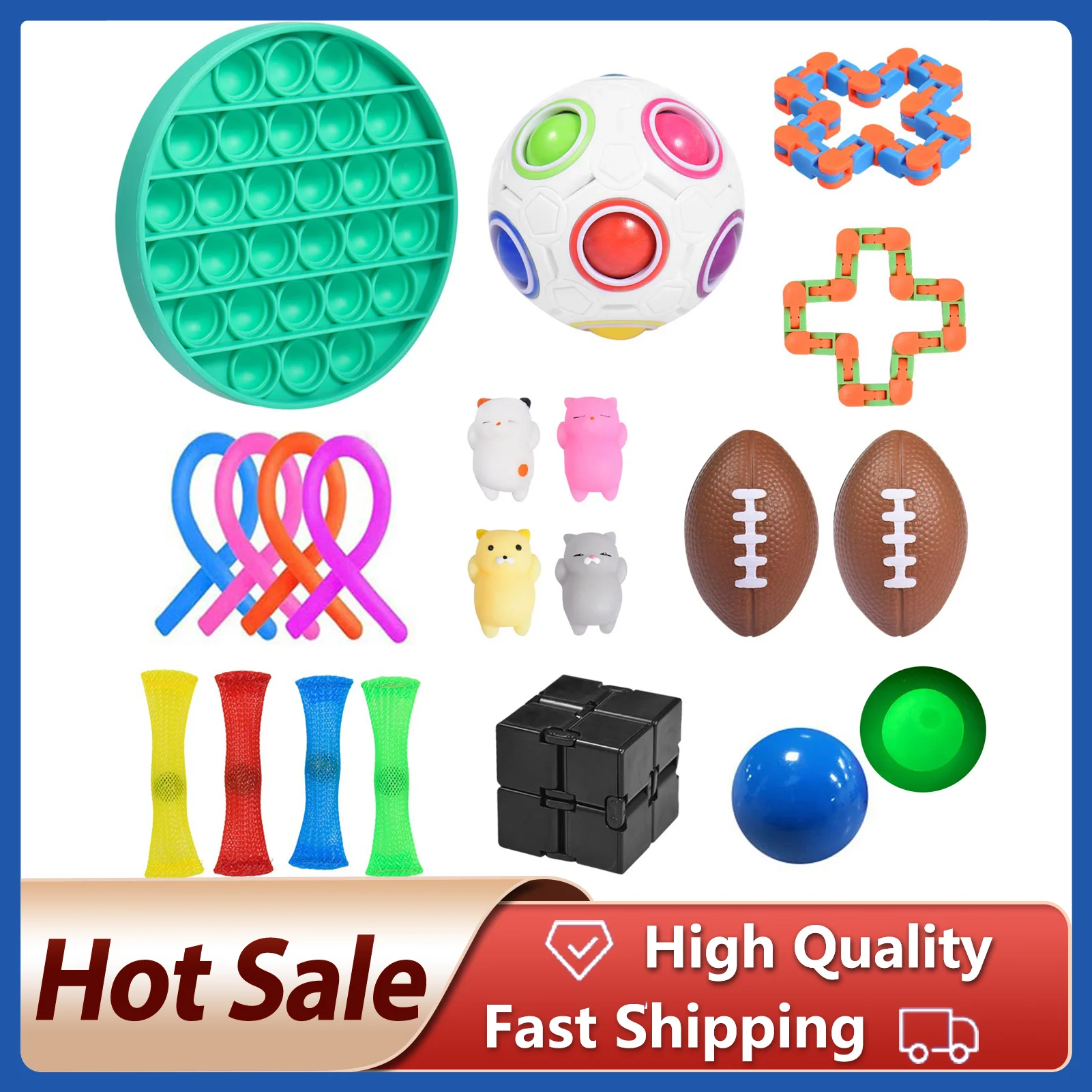 

20/21/22 шт./упаковка, игрушки-антистресс