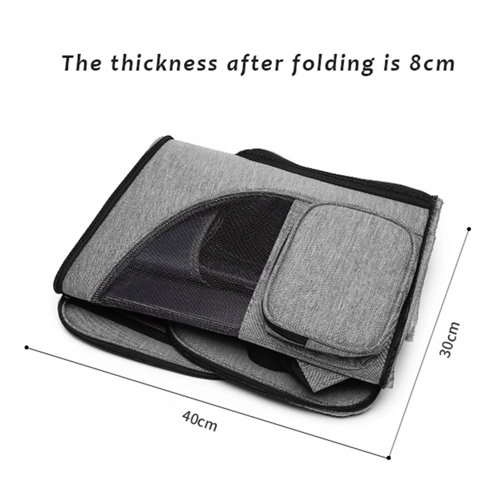 Складные льняные сумка рюкзак для маленькой собаки кошки домашние животные на