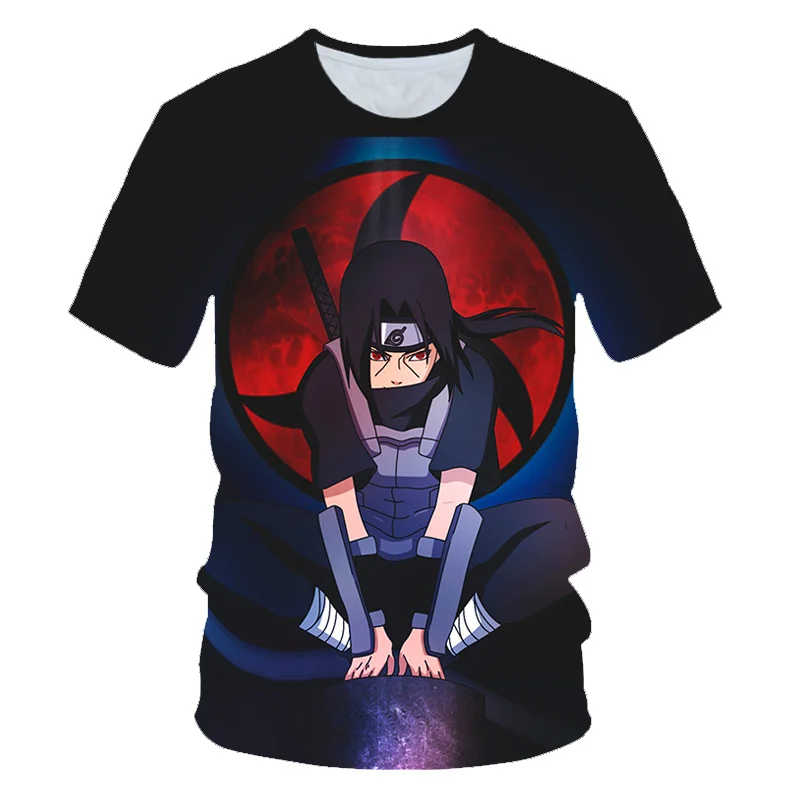 

Children Print 3D T-shirt Boy Summer Cartoon Graphic Boys Japan Anime Kakashi T Shirt Kids t shirt Casual Clothes For 4-14 Yrs