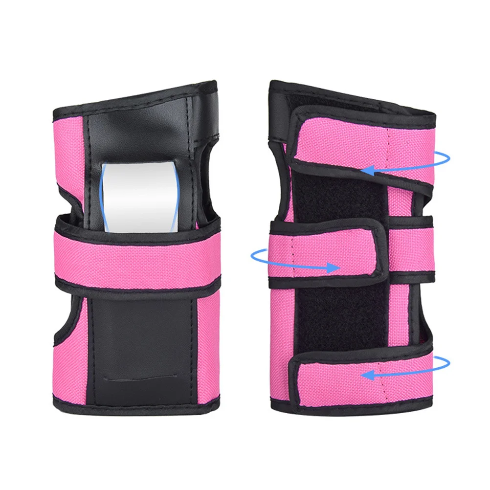 

Kids Protective Gear Set Sports Knee Pads Elbow Pads Hand Protectors for Skateboarding Cycling (- Size)