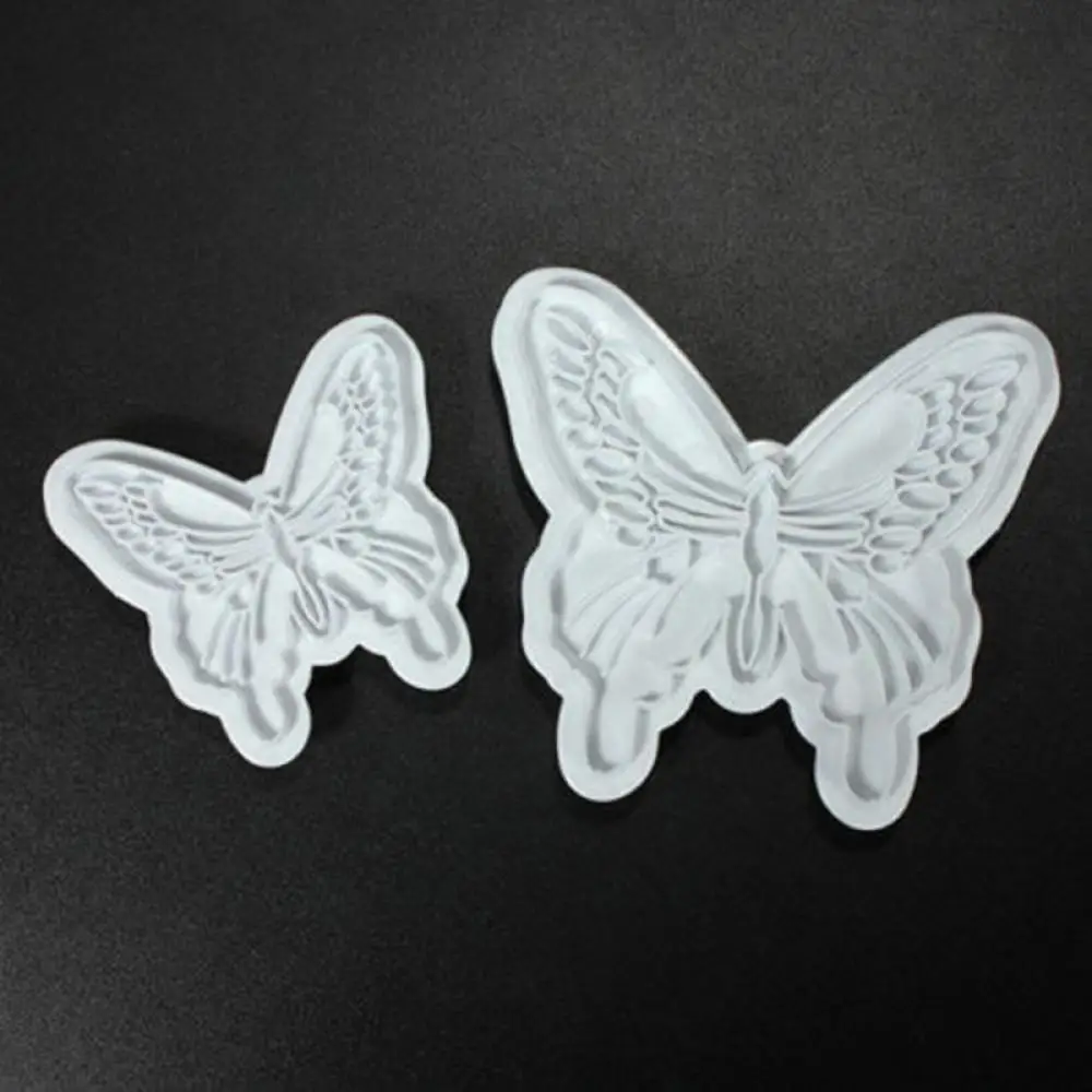 2 шт Sugarcraft Бабочка силиконовые формы помадка украшения торта инструменты