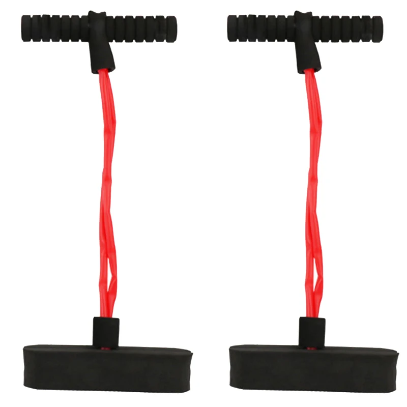 2 упаковки Jumper Bounce Foam Frog Toy Pogo Stick ходули для прыжков обувь детей спортивная игра