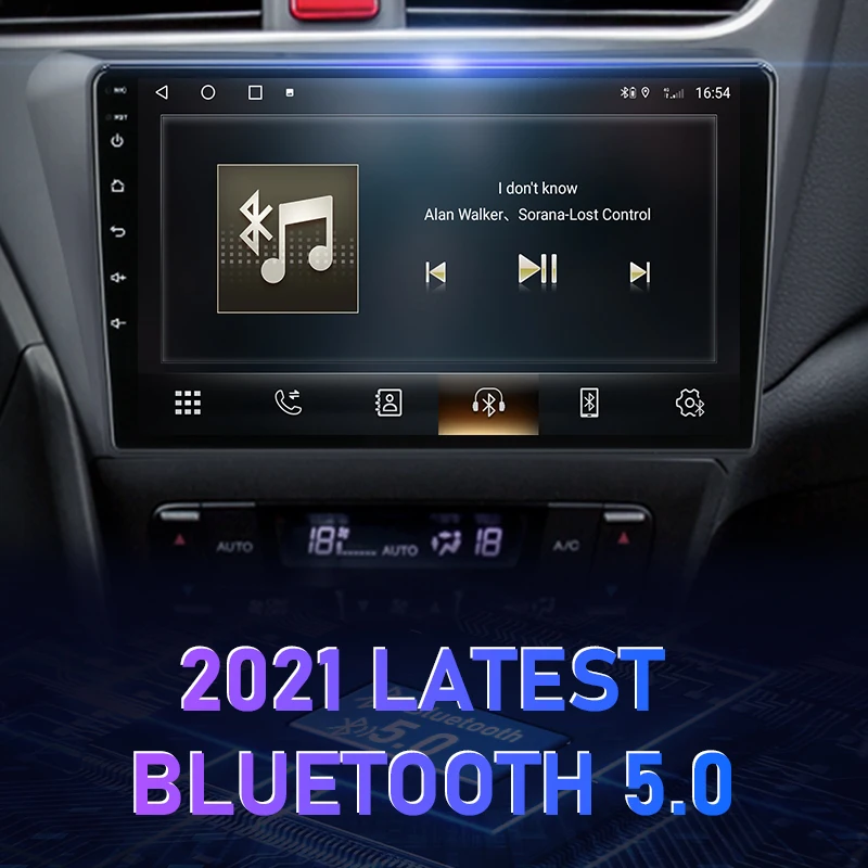 Автомагнитола Srnubi Android 10 мультимедийный плеер 2DIN GPS 4G Wi-Fi стерео DVD для Honda CIVIC