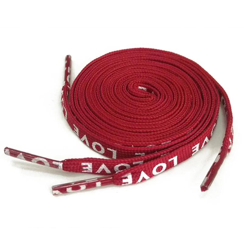 1 пара двухсторонних шнурков для печати букв высококачественные модные шнурки из