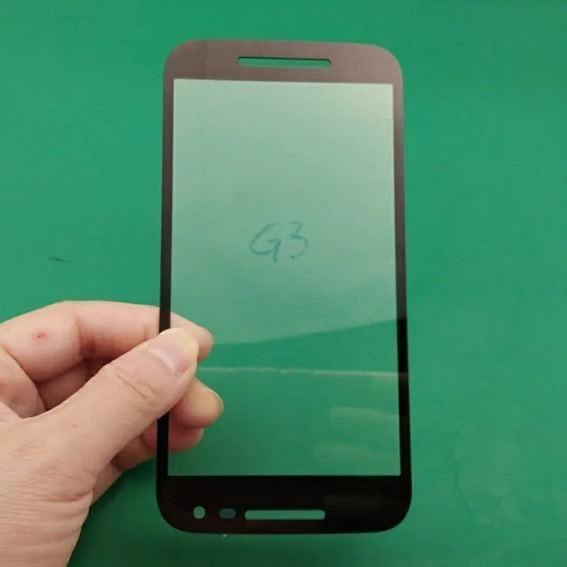 2 шт. оригинальный сменный ЖК передний сенсорный экран Стекло Внешний объектив