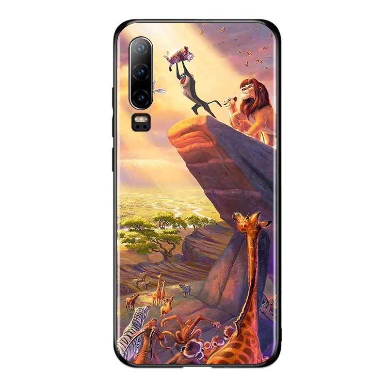 disney cartoon animation the lion king for huawei p50 p40 p30 p20 p10 p9 p8 lite e mini pro plus 5g soft tpu silicone phone case free global shipping