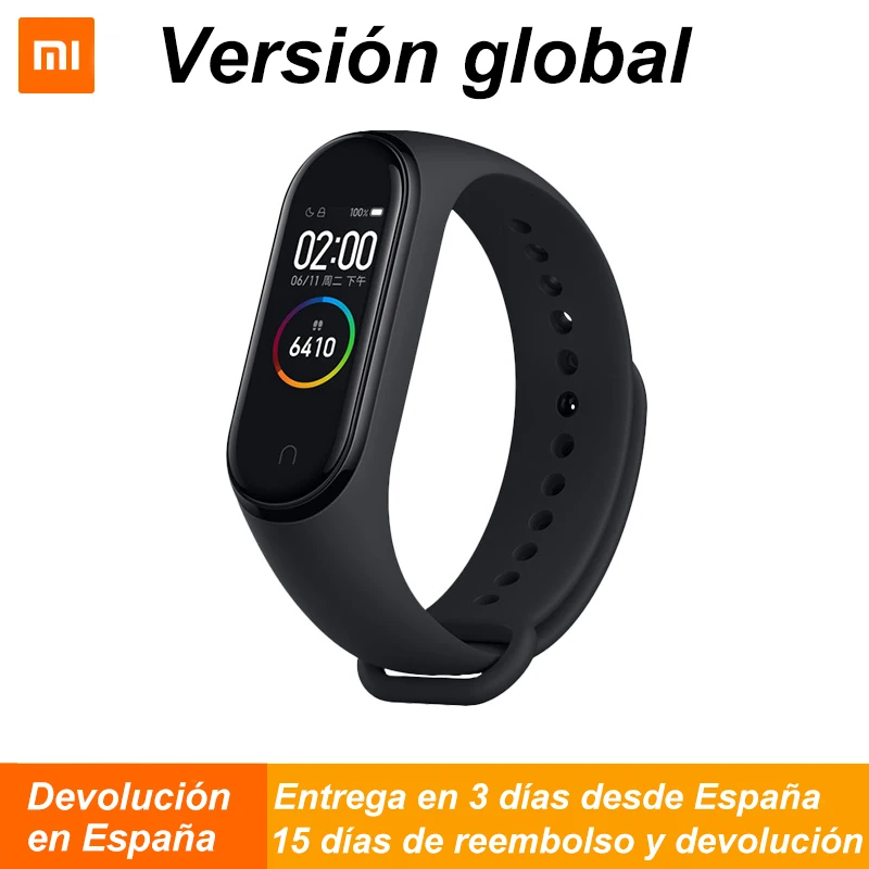 Умный Браслет Xiaomi mi band 4 цвета экран 135 мАч Bluetooth 5 0 50 м водонепроницаемый F