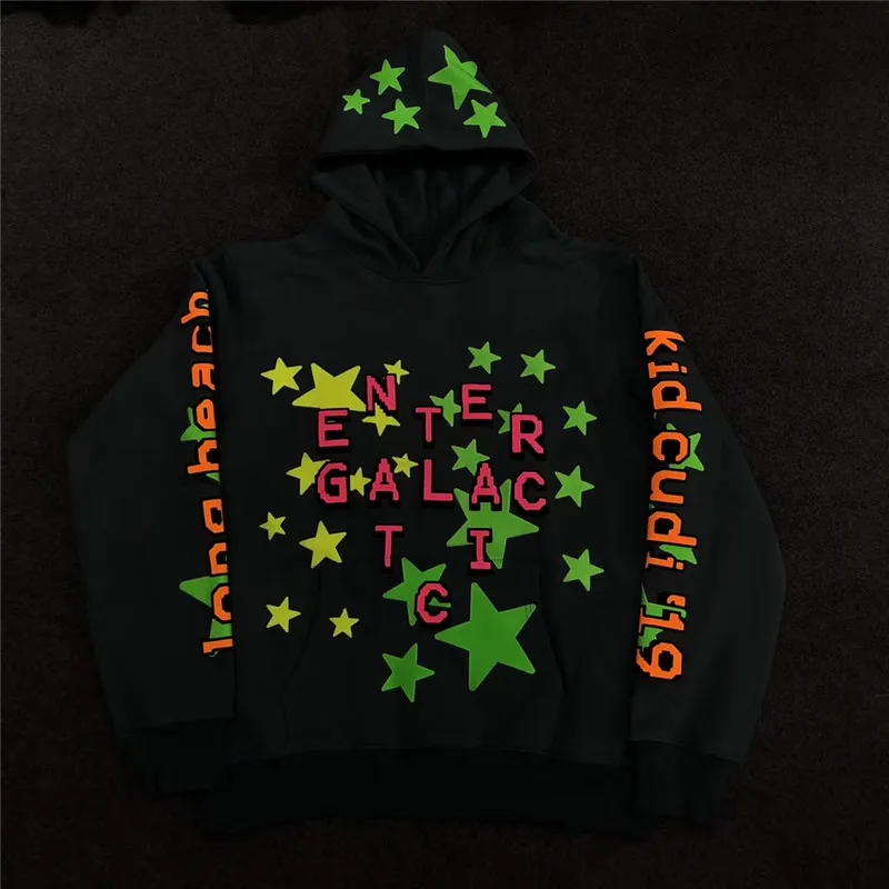 Кактус растение блошиный рынок малыш Cudi Enter галактика толстовка с капюшоном для