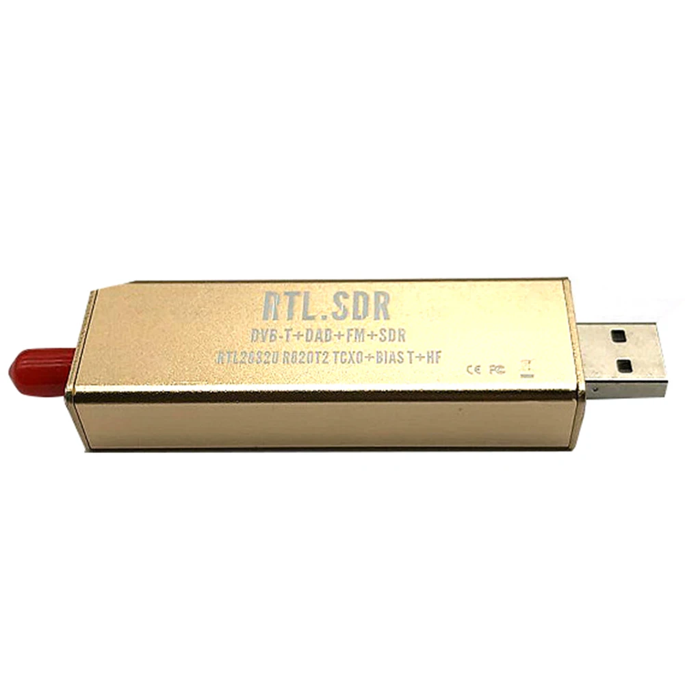 SDR приемник с чипом PPM TCXO RTL2832U 0 1 МГц-1 7 ГГц ТВ-тюнер AM FM NFM WFM CW DSB LSB USB радиоприемник |