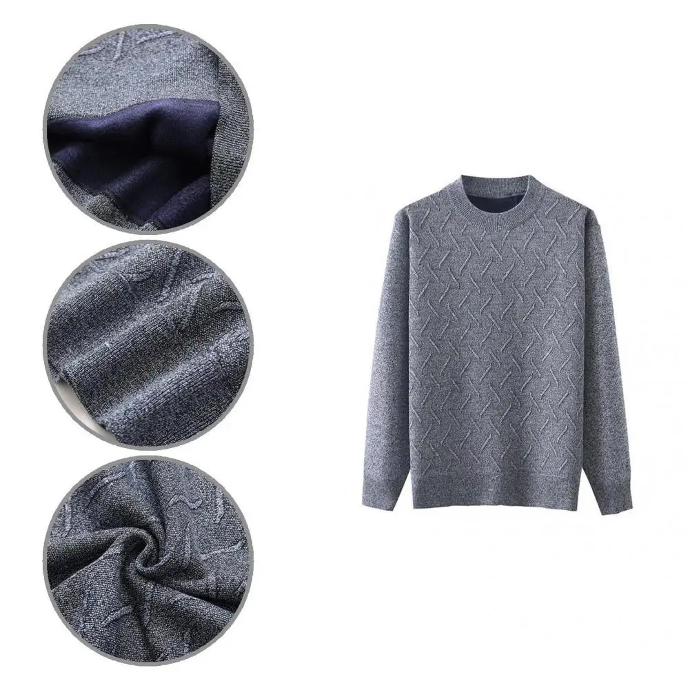 

Male Sweater Stretchy Great Anti-pilling Wear-resistant Spring Sweater