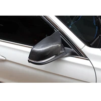 2pcs real carbon fiber car side mirror cover caps fit for bmw f20 f22 f30 f31 f32 f33 f34 f35 f36 2013 2014 2015 2016 2017 2018