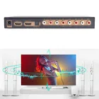 Преобразователь цифрового аудиосигнала в аналоговый, 4k Hdmi, многоканальный, Spdif, Rca, 7,1 каналов