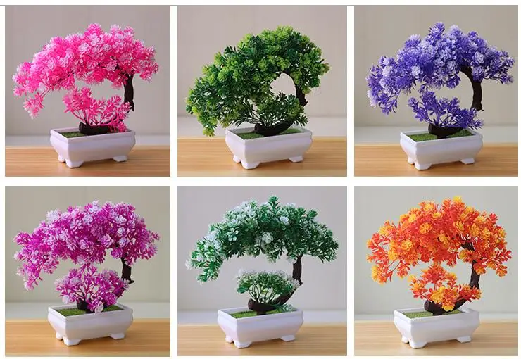 Искусственные растения в горшках 39 стилей искусственные декор для свадьбы