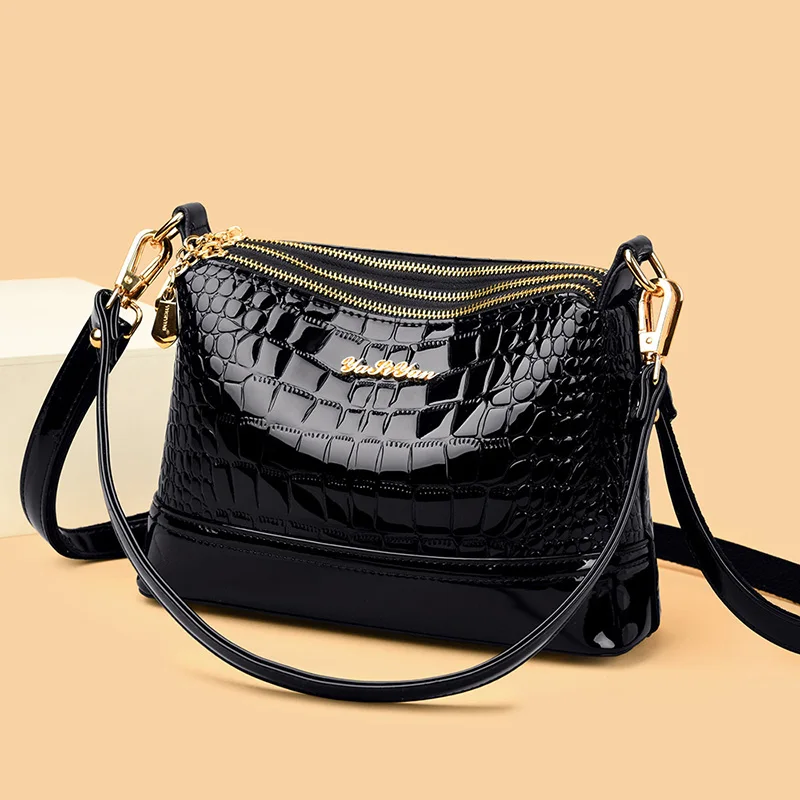 

Luxury 3 Layers Women Small Handbag Fashion Soft Leather Women Shoulder Bag High Quality Durable Leather Messenge Bag SAC