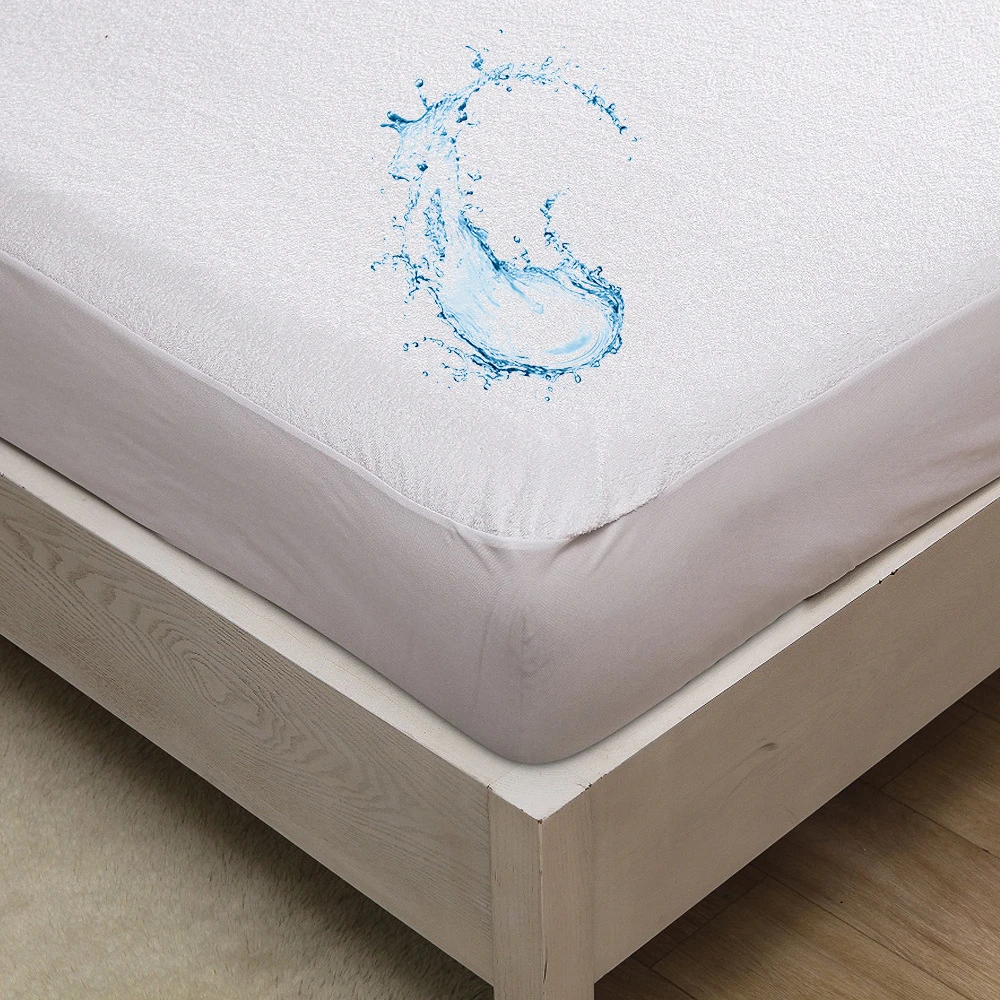 Наматрасник на детскую кроватку водонепроницаемый матрац подкладка защита от