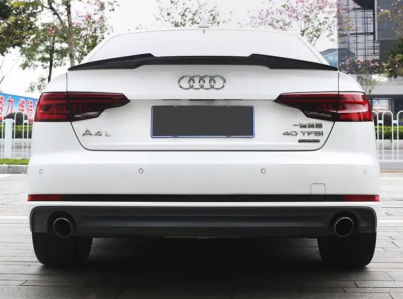 Спойлер для Au di A4 2017-2019 SX спойлер из высококачественного АБС-материала заднего