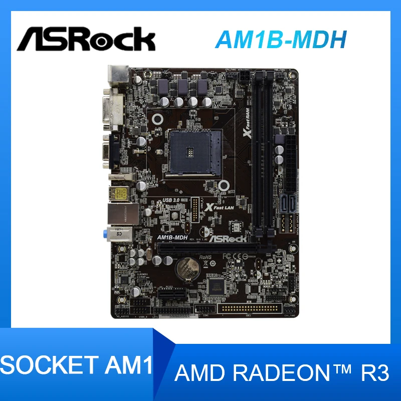 Материнские платы AMD AM1 DDR3 для смартфонов USB 3 1 материнская плата Athlon X4 процессоров