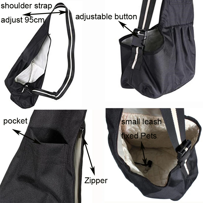 Женская сумка на плечо для путешествий переноски щенков и собак нагрудный рюкзак