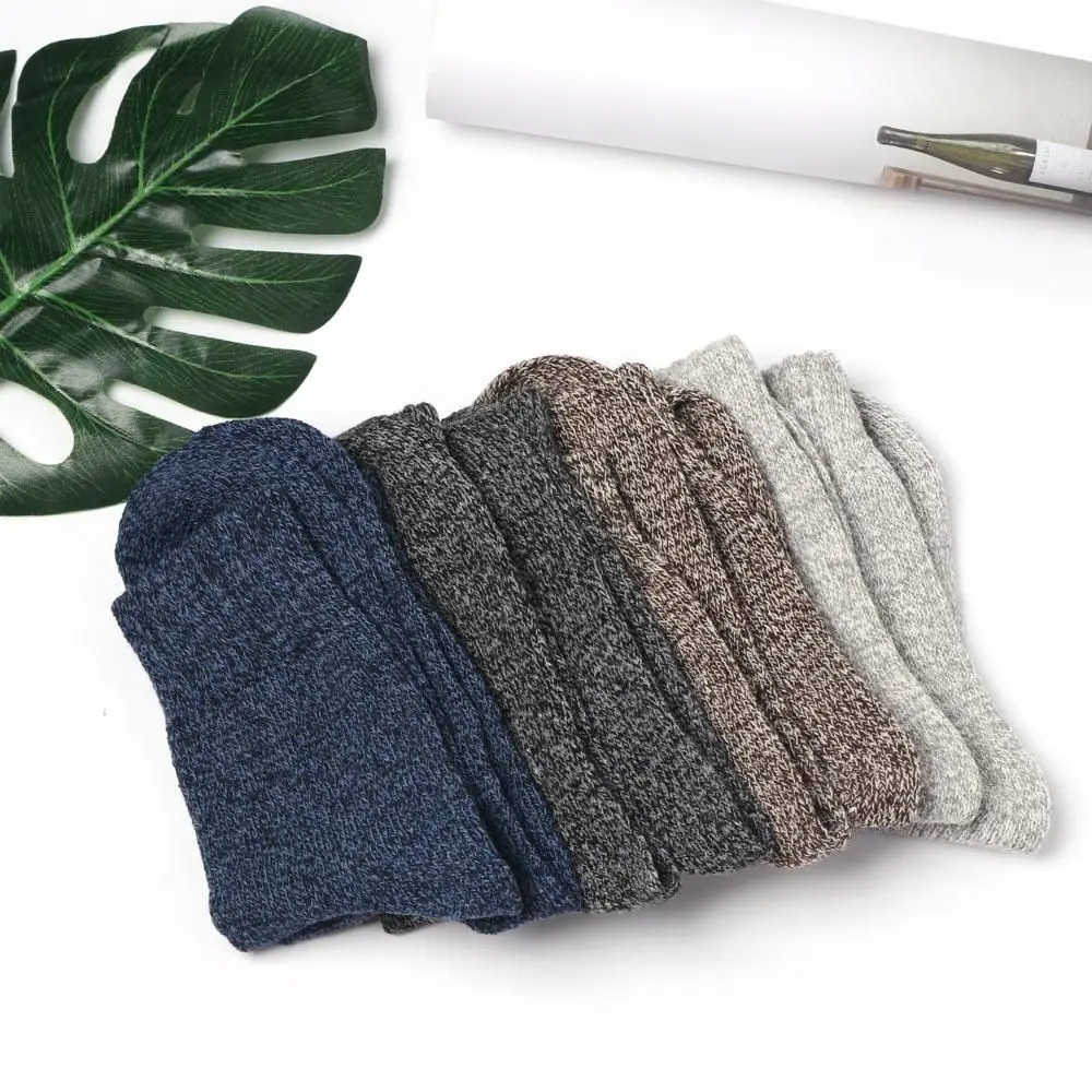 Модные термальные спортивные кашемировые чулочно-носочные изделия мужские