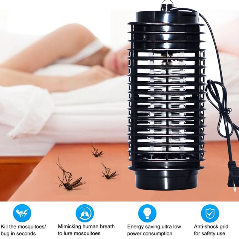 220 В портативный Электрический светодиодный светильник для уничтожения